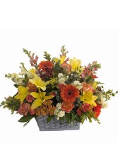SEASONAL SYMPATHY BASKET BASKET ARRG