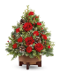 Season's Greetings Tree Arrangement