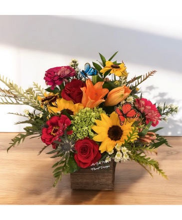 Secret Garden Arrangement in Ashland City, TN | As You Wish Floral Designs by Kimberly McCord Secret Garden Arrangement in Ashland City, TN | As You Wish Floral Designs by Kimberly McCord