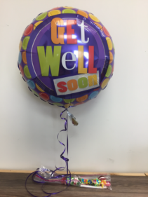 Section of get well balloons 