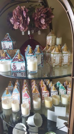 Seda France Classic Toille Pagoda Candle in Mandeville, LA | AMBIANCE FLOWERS FOR ALL OCCASIONS Seda France Classic Toille Pagoda Candle in Mandeville, LA | AMBIANCE FLOWERS FOR ALL OCCASIONS