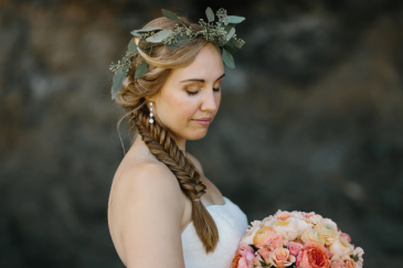 Seeded Eucalyptus crown Floral Crown