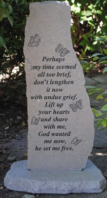 Self Standing Stone 