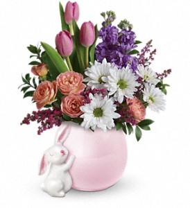 Send a bunny hug fresh arrangement