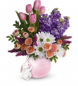 Send a Hug Bunny Love Bouquet PM  