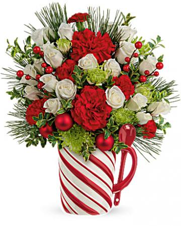 Send A Hug Candy Cane Bouquet  