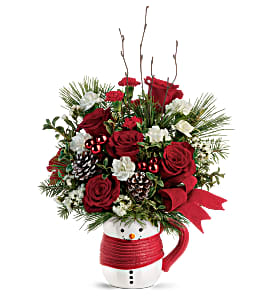 Send a Hug Festive Friend T19X505B Bouquet