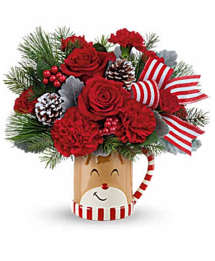 Send a Hug Reindeer - 245 Christmas arrangement 