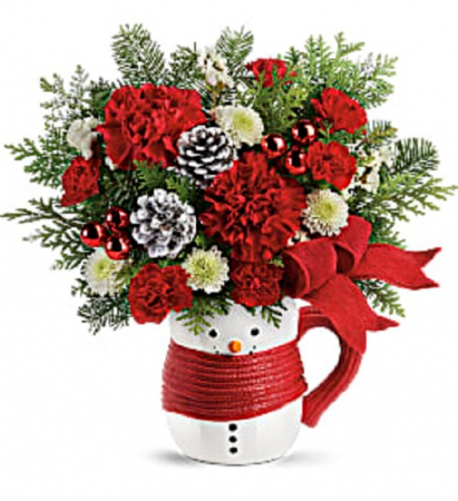 Send a Hug Snowman Mug Fresh Keepsake