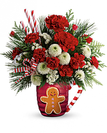 Send A Hug Winter Sips Bouquet by Teleflora Christmas