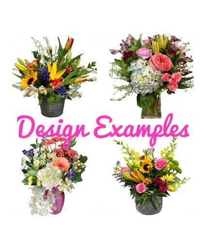 Send Unique Designer's Choice Flower Arrangement