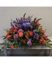 Sentimental Sonata Urn Spray