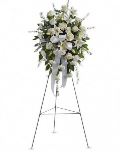 Sentiments of Serenity Spray Spray Flowers
