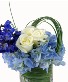 September birthstone flowers Cube vase