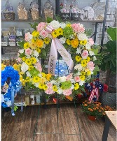 Serene Blessings Wreath 