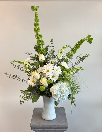 Serene Blooms Vase Arrangement
