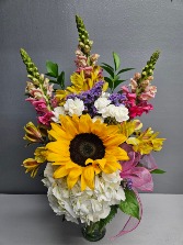 Serenity Fresh Flower Arrangement 