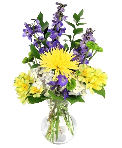 Serene Optimism Vase Arrangement