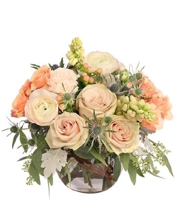 Serene Spirit Vase Arrangement  in Staunton, VA | HONEY BEE'S FLORIST