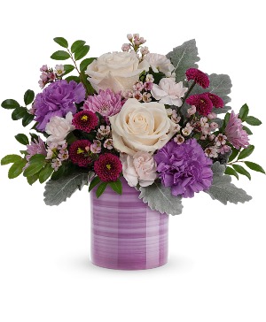 Serene Swirl Bouquet Fresh Arrangement