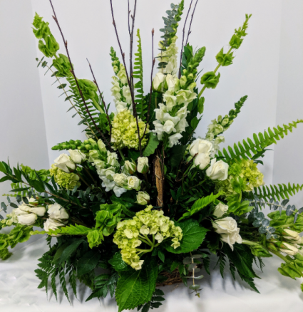 Serenity Flower Basket
