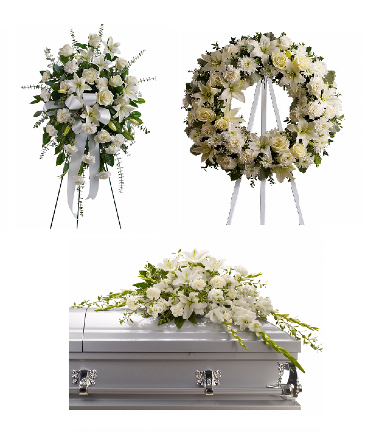 Serenity Funeral Flower Package Arrangement in Winnipeg, MB | Ann's Flowers & Gifts