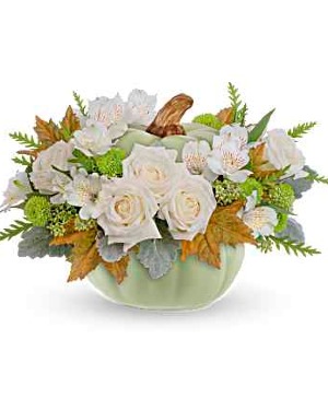 Serenity Sage Fall Flower Arrangement