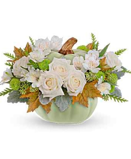 Serenity Sage Fall Flower Arrangement