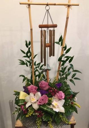 Serenity Wind Chimes Sympathy