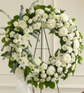Serenity White Wreath  $250.95, $300.95