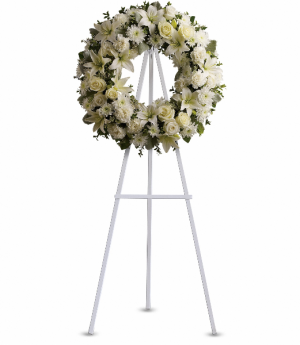 Serenity Wreath Standing Easel