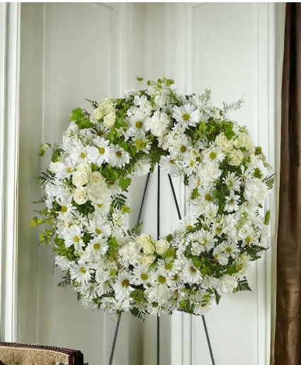 Serenity Wreath Standing Spray