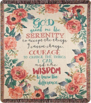 Serentiy Prayer Tapestry throw 
