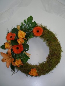 Service Wreath  Symphaty flowers