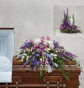          Shades of Lavender      Funeral flowers