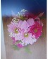 Shades of pink corsage Keepsake bracelet 