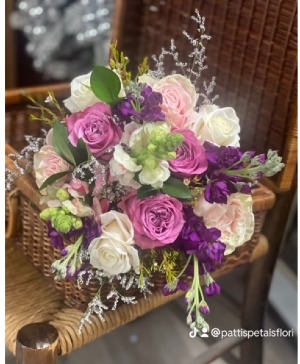 Shades of Purple Bridal Bouquet Bridal Bouquet 