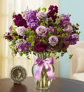 Shades of Purple by Enchanted Florist