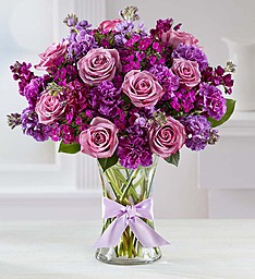 Shades of Purple Purple Mixed Flowers