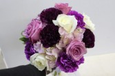 Wedding Bouquet Shades of purple