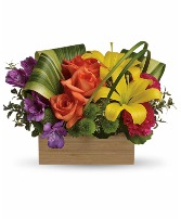 Shades of Rainbow Bouquet Floral Design