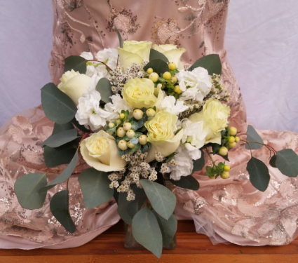Shades of white Wedding Bouquet