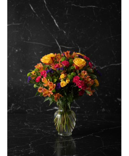 Shades of yellow arrangement 