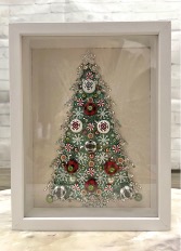 Shadow Box Christmas Tree 