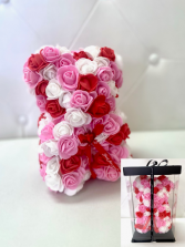 *SOLD OUT* SHAKE IT UP ROSE BEAR - PINK/RED/WHITE 