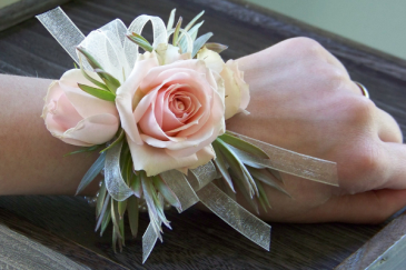 Sheer Pink Corsage in Lexington, NC | RAE'S NORTH POINT FLORIST INC.
