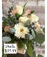 Sheila Wood cube fresh floral arrangement