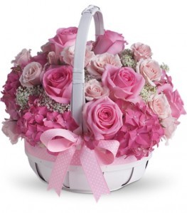 Shes Lovely Basket Arrangement