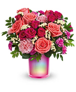 Shimmering Beauty Bouquet Vase Arrangement 