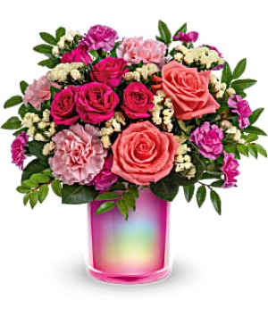 SHIMMERING BEAUTY FLOWER ARRANGEMENT